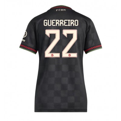 Bayern Munich Raphael Guerreiro #22 Tredjedrakt Dame 2025-26 Kortermet Bayern Munich Raphael Guerreiro #22 Tredjedrakt Dame 2025-26 Kortermet